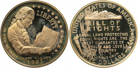 USA 5 dollars 1993
8.37 g. PROOF