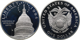 USA 1 dollar 1994
26.52 g. PROOF