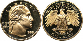 USA 5 dollars 1999
8.33 g. PROOF