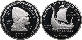 USA 1 dollar 2000
26.80 g. PROOF