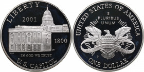 USA 1 dollar 2001
26.95 g. PROOF