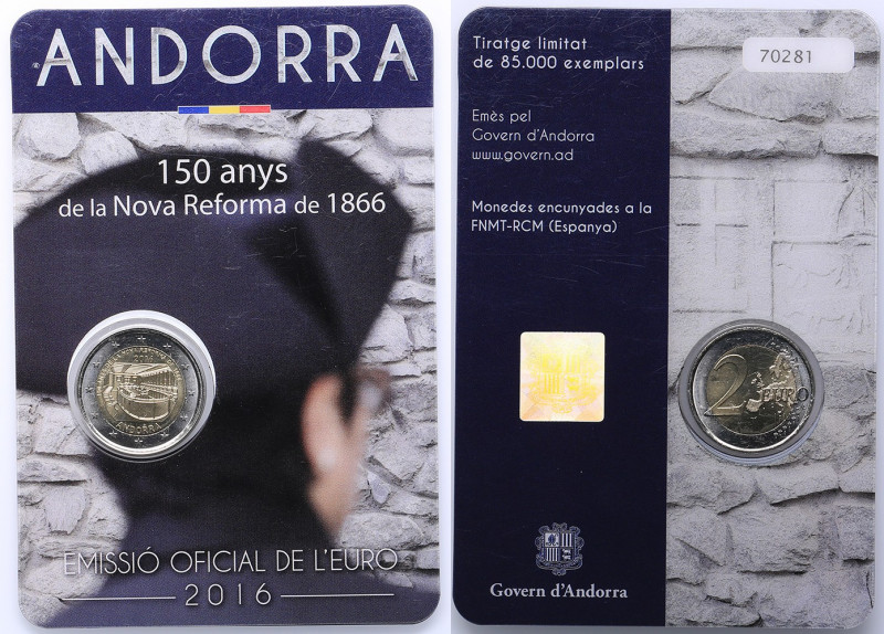 Andorra 2 euro 2016
UNC