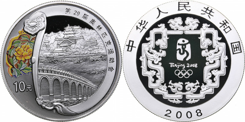 China 10 yuan 2008 - Olympics
31.24 g. PROOF