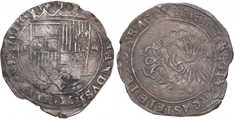 Spain 4 reales ND - Ferdinand & Isabella (1474-1504)
13.17 g. VF/VF Ferdinand & ...