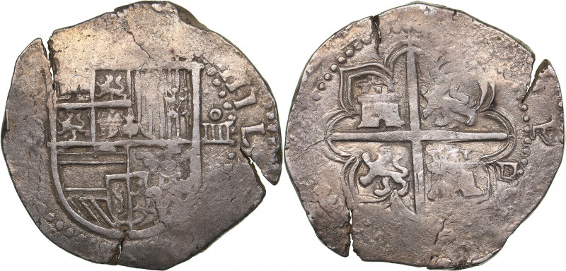 Spain 4 reales ND - Philipp II (1556-1598)
13.54 g. VF/VF