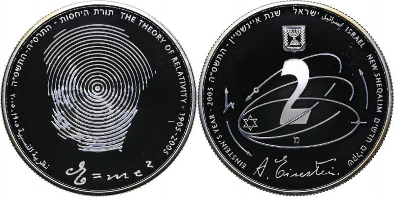 Israel 2 new sheqalim 2015
29.53 g. PROOF