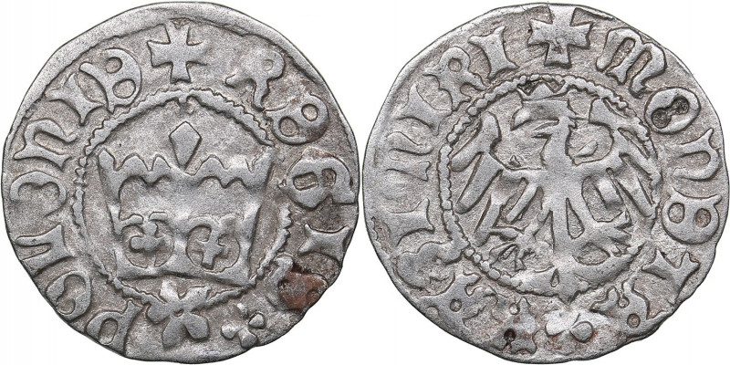 Poland 1/2 grosz ND - Kasimir Jagiello (1447-1492)
0.92 g. VF/VF POLONI(E) - var...