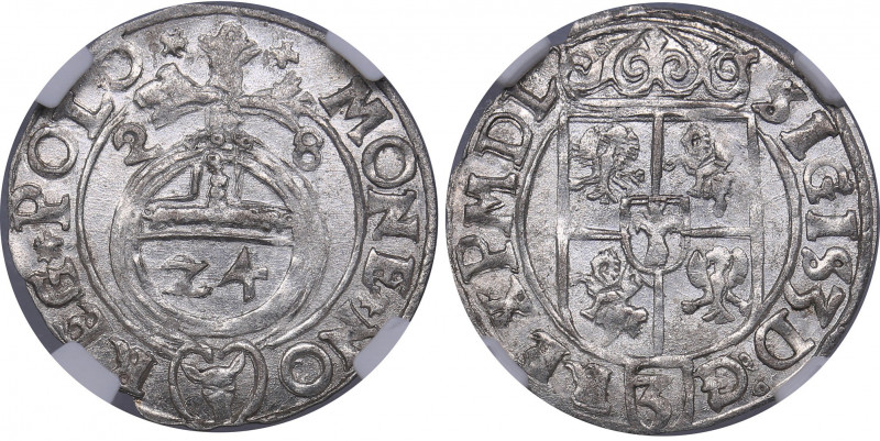 Poland - Bydgoszcz 1/24 taler 1628 - Sigismund III (1587-1632) - NGC MS 63
Extre...