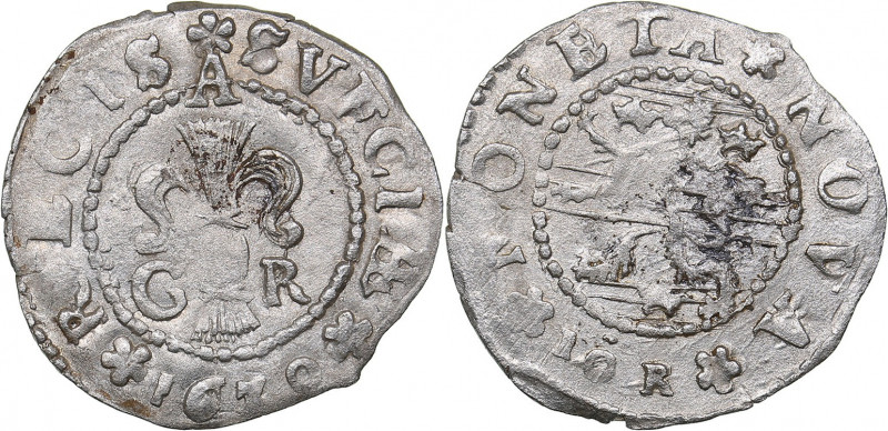 Sweden 1 öre 1620 - Gustav II Adolf (1611-1632)
1.41 g. VF/VF