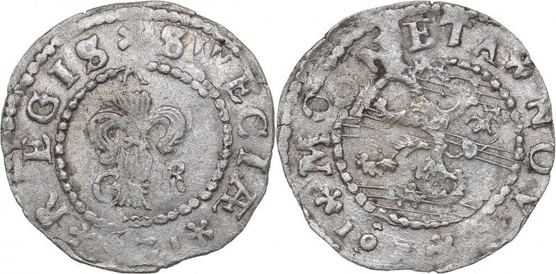 Sweden 1 öre 1621 - Gustav II Adolf (1611-1632)
1.27 g. VF/VF