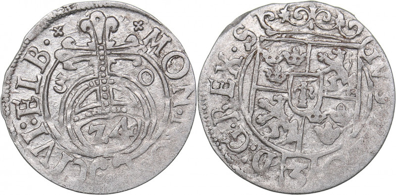 Sweden - Elbing 1/24 taler 1630 - Gustav II Adolf (1611-1632)
1.06 g. XF/VF Mint...