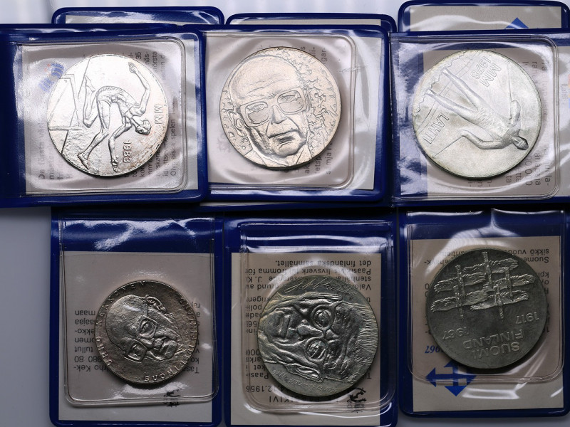 Finland commemorative coins (6)
UNC Packaging and Certifications.