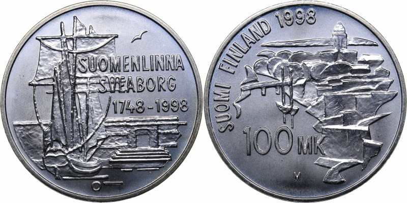 Finland 100 markkaa 1998
22.60 g. UNC/UNC