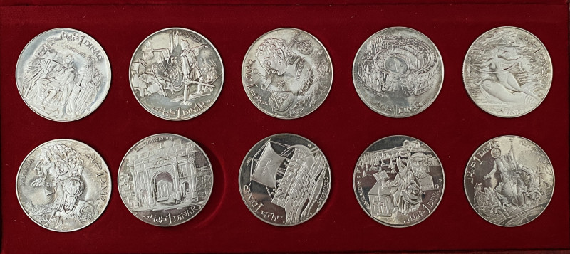 Tunisia coins set 1969
Box. PROOF