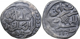 Islamic, Mongols: Jujids - Golden Horde - Saray al-Mahrusa AR dirham AH722 - Uzbek (1283-1341 AD)
1.46 g. VF/VF