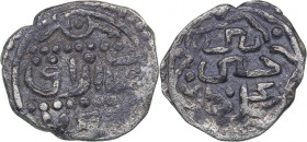 Islamic, Mongols: Jujids - Golden Horde - Azak (Azov) AR dirham AH759 - Berdibek (1357-1359 AD)
1.20 g. VF/VF Berdibek khan. / Azak mint 759.