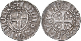 Reval artig ND - Wennemar von Brüggenei (1389-1401)
0.94 g. XF/XF Livonian order. Haljak# 23 var.