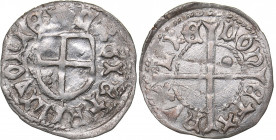 Reval schilling ND - Bernd von der Borch (1471-1483)
Livonian order. 1.10 g. XF/XF Mint luster. Haljak# 69.