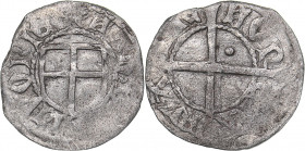Reval schilling ND - Bernd von der Borch (1471-1483)
Livonian order. 1.15 g. VF/VF Haljak# 69.