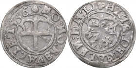 Reval Ferding 1556 - Heinrich von Galen (1551-1557)
Livonian order. 2.70 g. VF/XF Mint luster. Haljak# 165a var.