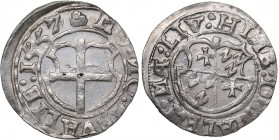 Reval Ferding 1557 - Heinrich von Galen (1551-1557)
Livonian order. 
2.85 g. UNC/UNC Mint luster. Very rare condition.
Haljak# 166с.