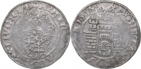 Riga 1/2 mark 1557 - Heinrich von Galen (1551-1557)
Livonian order. 5.36 g. VF/VF Haljak# 337 R. Rare!