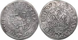 Riga Ferding 1561 - Gotthard Kettler (1559-1562)
Livonian order. 2.71 g. VF/VF Haljak# 376 3R. Extremely rare!