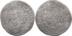 Riga Ferding 1561 - Gotthard Kettler (1559-1562)
Livonian order. 2.35 g. VF/VF Haljak# 375 4R. Extremely rare!