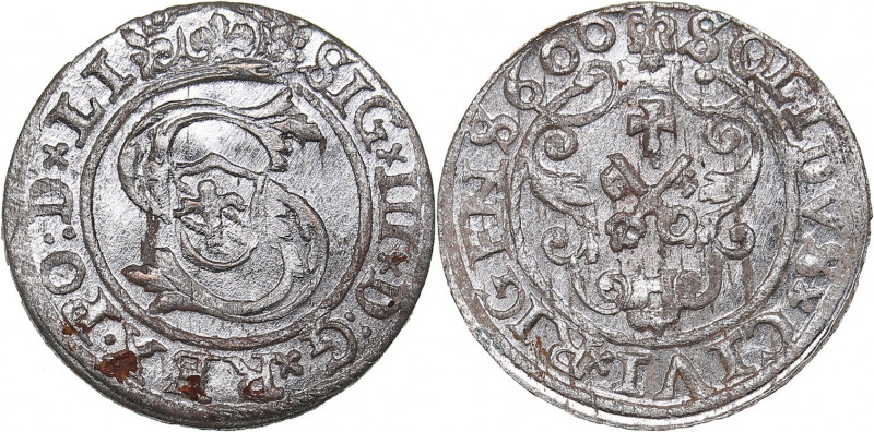 Riga - Poland solidus 1600 - Sigismund III (1587-1632)
1.15 g. UNC/UNC Mint lust...