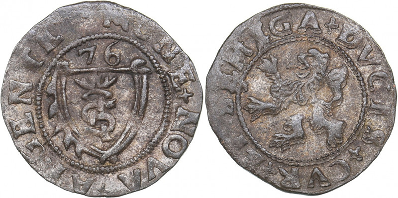 Courland Schlling 1576 - Gothard Kettler (1562-1587)
1.04 g. XF/XF Haljak# 1639.