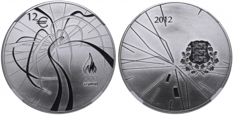 Estonia 12 euro 2012 - Olympics - NGC PF 68
TOP POP