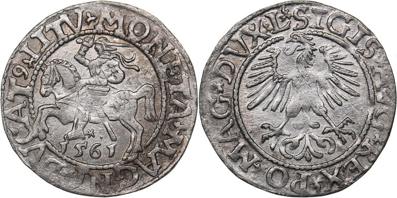 Lithuania 1/2 grosz 1561 - Sigismund II Augustus (1545-1572)
1.01 g. AU/AU Mint ...