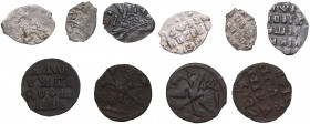 Russia Polushka (ВРП) 1720, 1722 + wire coins (5)
Peter I (1699-1725)