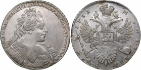 Russia Rouble 1731
26.18 g. AU/UNC Mint luster. Very rare conbdition! Bitkin# 43 Anna Ivanovna (1730-1740)