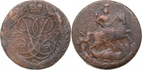 Russia 2 kopecks 1757
21.12 g. VF/F Bitkin# 468.Elizabeth (1741-1762)