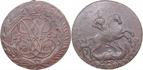 Russia 2 kopecks 1761
18.19 g. VF/VF+ Bitkin# 441. Rare! Elizabeth (1741-1762)