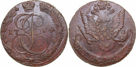 Russia 5 kopecks 1784 ЕМ
47.64 g. XF/AU Bitkin# 635. Catherine II (1762-1796)