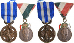 Hungary Centenary Medal of Petofi Sandor, Czechoslovakia medal For freedom 1914-1918 (2)
VF-XF