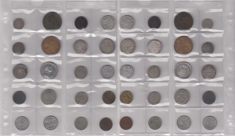 Germany, Poland, Great Britain coins (20)
VARIOUS CONDITION