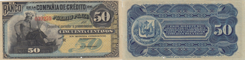 Dominican Republic 50 centavos 188?
aUNC Pick S102