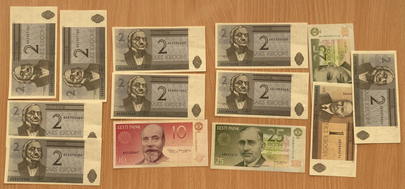 Estonia paper money (13)
AU-UNC