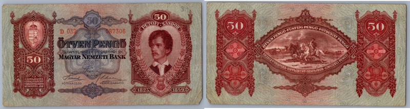 Hungary 50 pengo 1932
VF