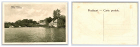 Postcard Estonia Dorpat (Tartu) "Wooden bridge"
Tartu puusild. Dorbat Holzbrücke. Puhas.