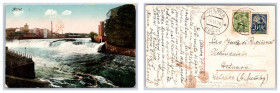 Postcard Estonia Narva "Narva waterfall"
Mark.