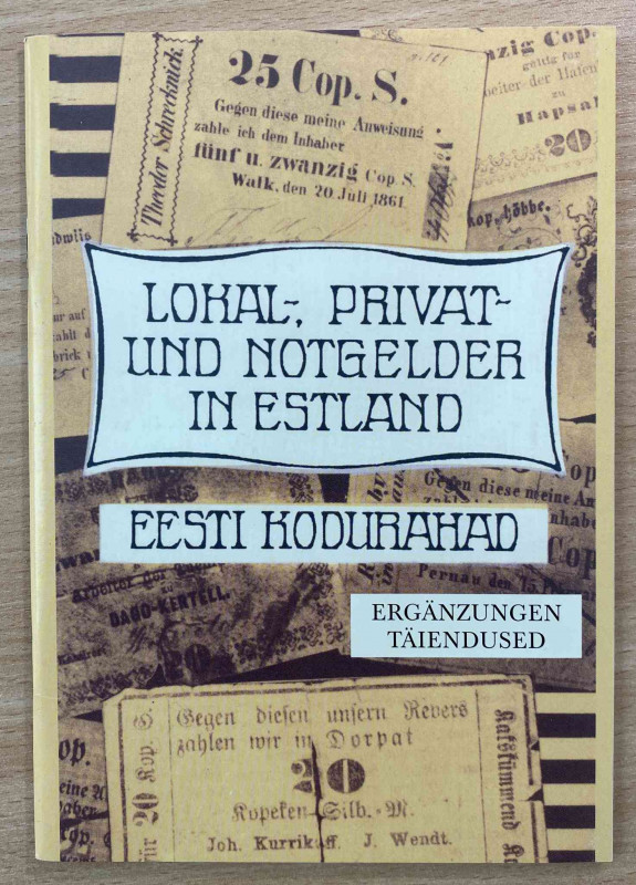 H. Ross; A. Kulo Eesti kodurahad 2004 täiendused/hinnakiri.
60-page catalog in s...