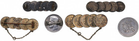 Russian jewelry made from coins
3