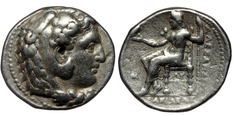 KINGS OF MACEDON. ( Silver. 17.05 g. 26 mm) Alexander III 'the Great', 336-323 B...