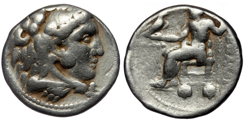 KINGS of MACEDON ( Silver. 16.89 g. 28 mm) Alexander III 'the Great'. 336-323 BC...