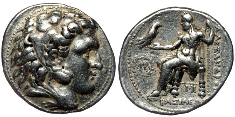 KINGS OF MACEDON. ( Silver. 17.00 g. 28 mm) Alexander III 'the Great' (336-323 B...