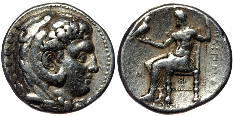 Kingdom of Macedon, ( Silver. 17.12 g. 26 mm) Philip III Arrhidaios AR Tetradrac...